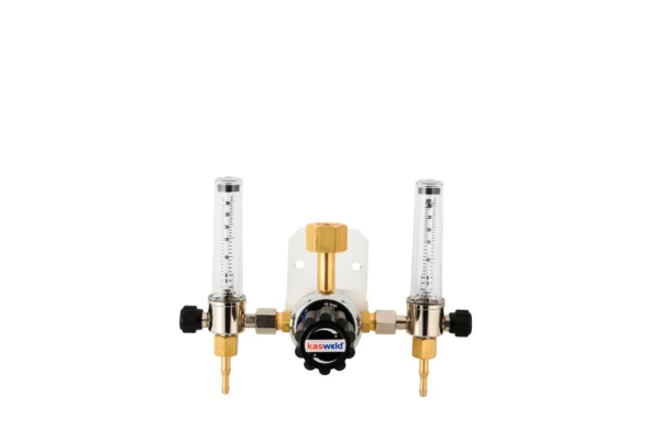Kasweld-1804-K-F2-CO2-Basinc-Dusurucu_01.webp 1804-K-B_F2 Çift Flowmetreli CO2 1800-K Postabaşı Basınç Düşürücüler