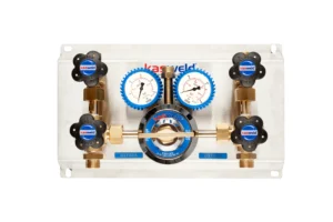 MNF 8011 Karışım MNF 8000 Serisi Yüksek Debili Gaz Manifoldu 0-15 Bar
